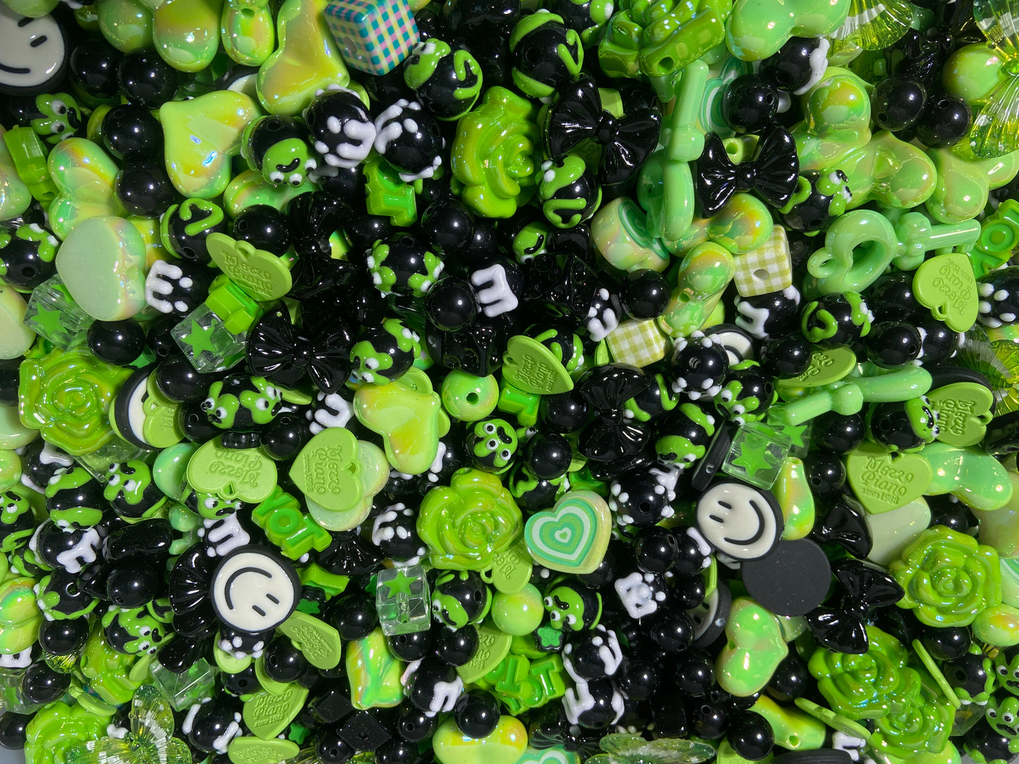 green black